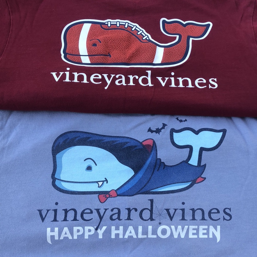 2 Long sleeve Vineyard Vines T-Shirts